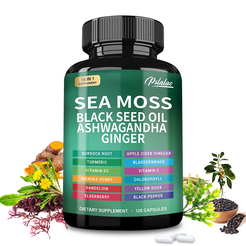 Black Seed Oil Capsule - Muschio marino | Olio di semi