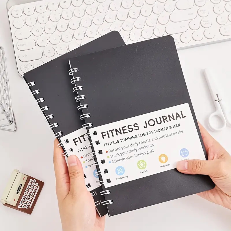 Fitness Nutrition Journal - Quaderno per il fitness, pianificazione giornaliera