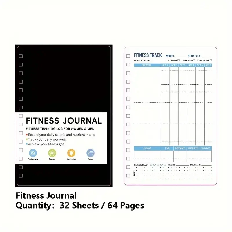 Quaderno a spirale per pianifi - Fitness Nutrition Journal recensione e prezzo