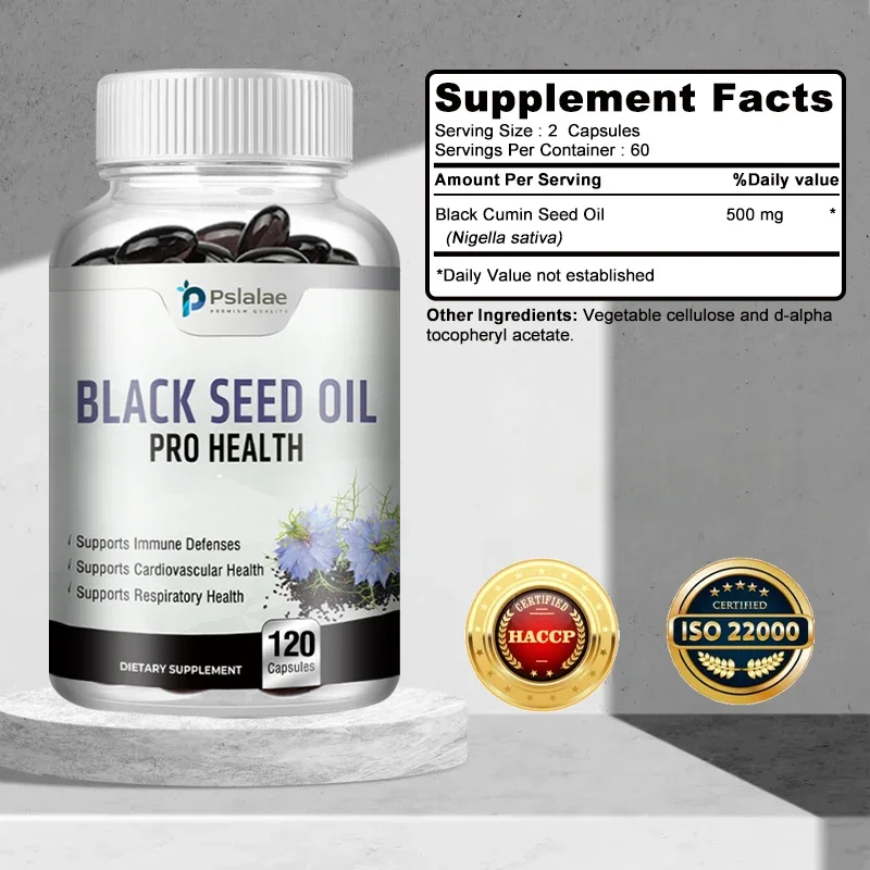 Capsule di olio di semi neri:  - Black Seed Oil Capsule recensione e prezzo